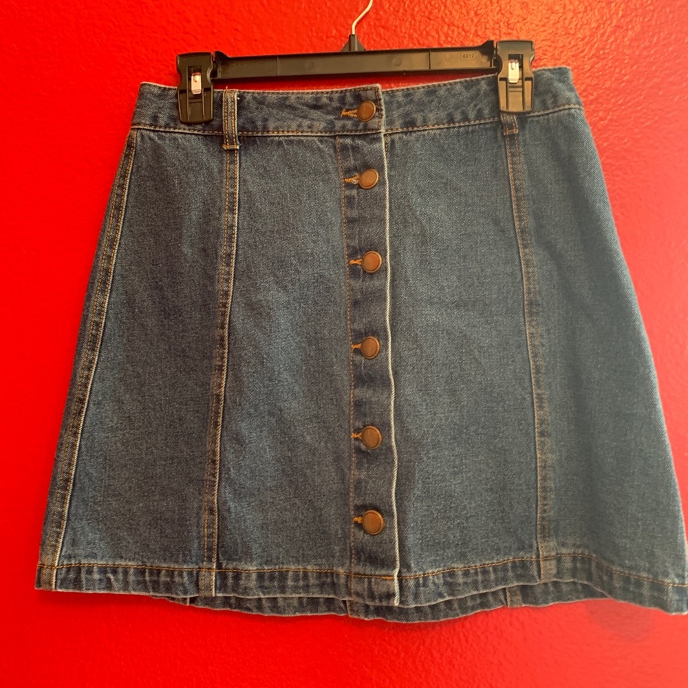 Denim skirt